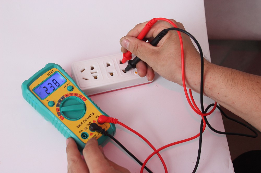 Handheld intelligent digital display multimeter current and voltage electrical instrumentation h101 digital million