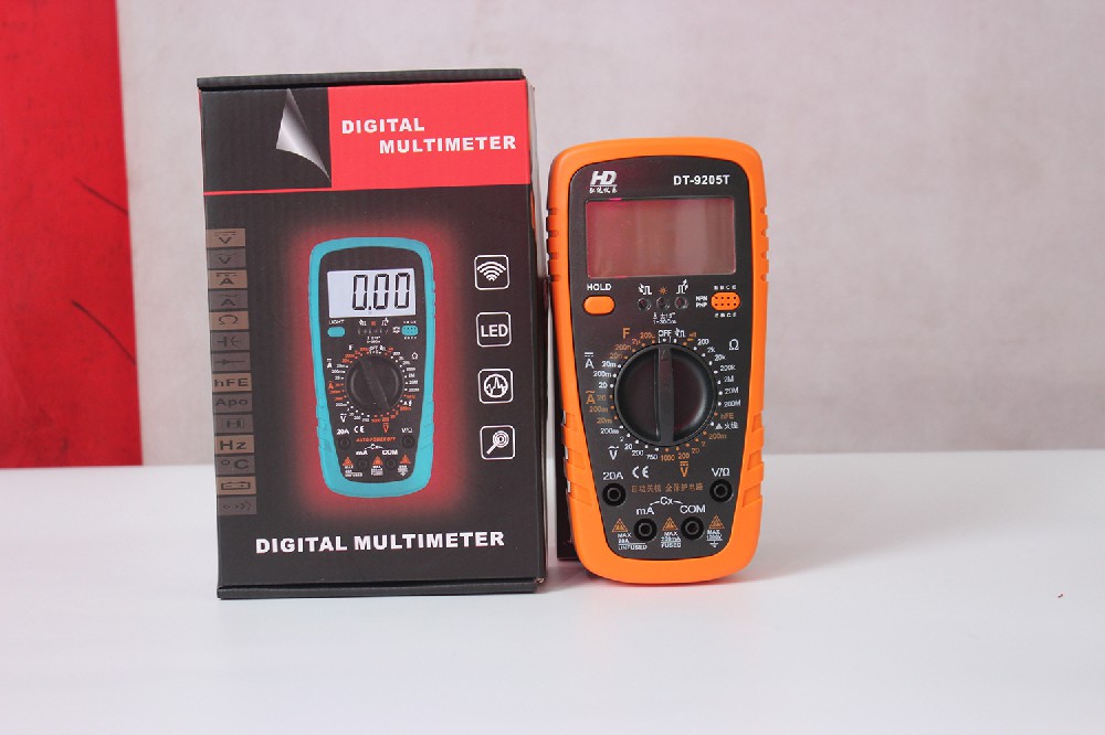 High-precision digital multimeter electrical instrument, anti-burning full protection digital million